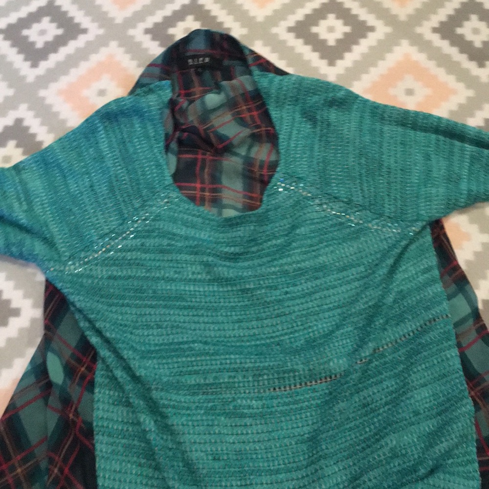 Blue Plaid Shirt